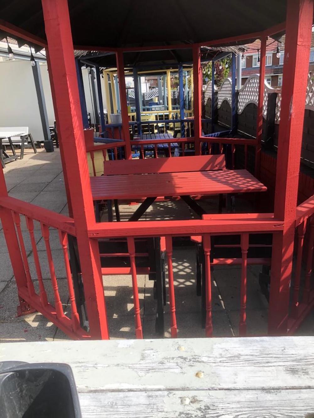 Seating at The Mayquay