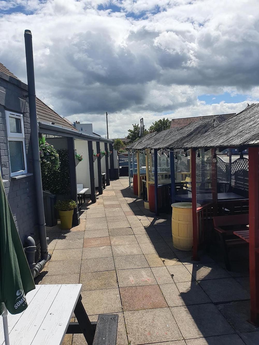 The Mayquay outdoor walkway