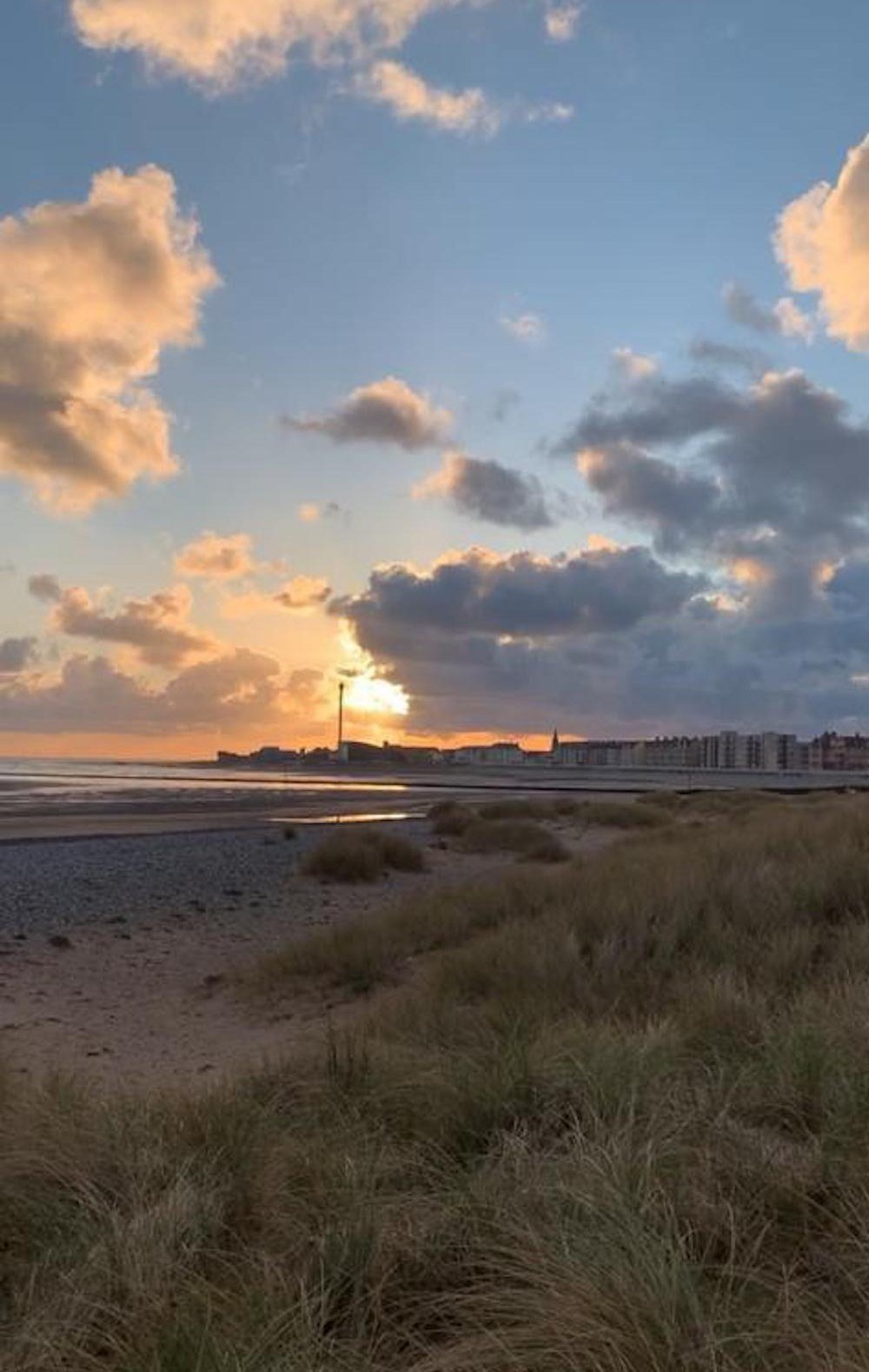 Coastal sunset near The Mayquay